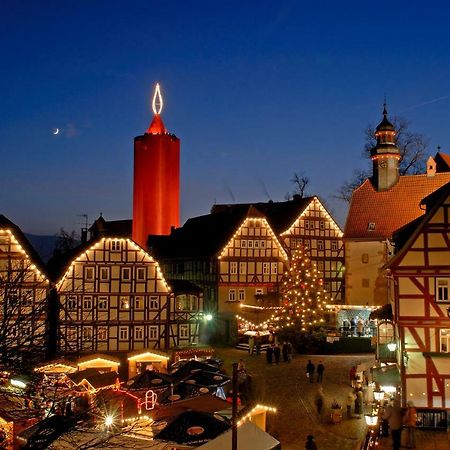 Ferienwohnung "Zur Ottoburg" In Schlitz Ngoại thất bức ảnh